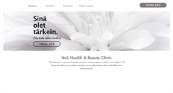 Desktop Screenshot of healthbeauty.fi